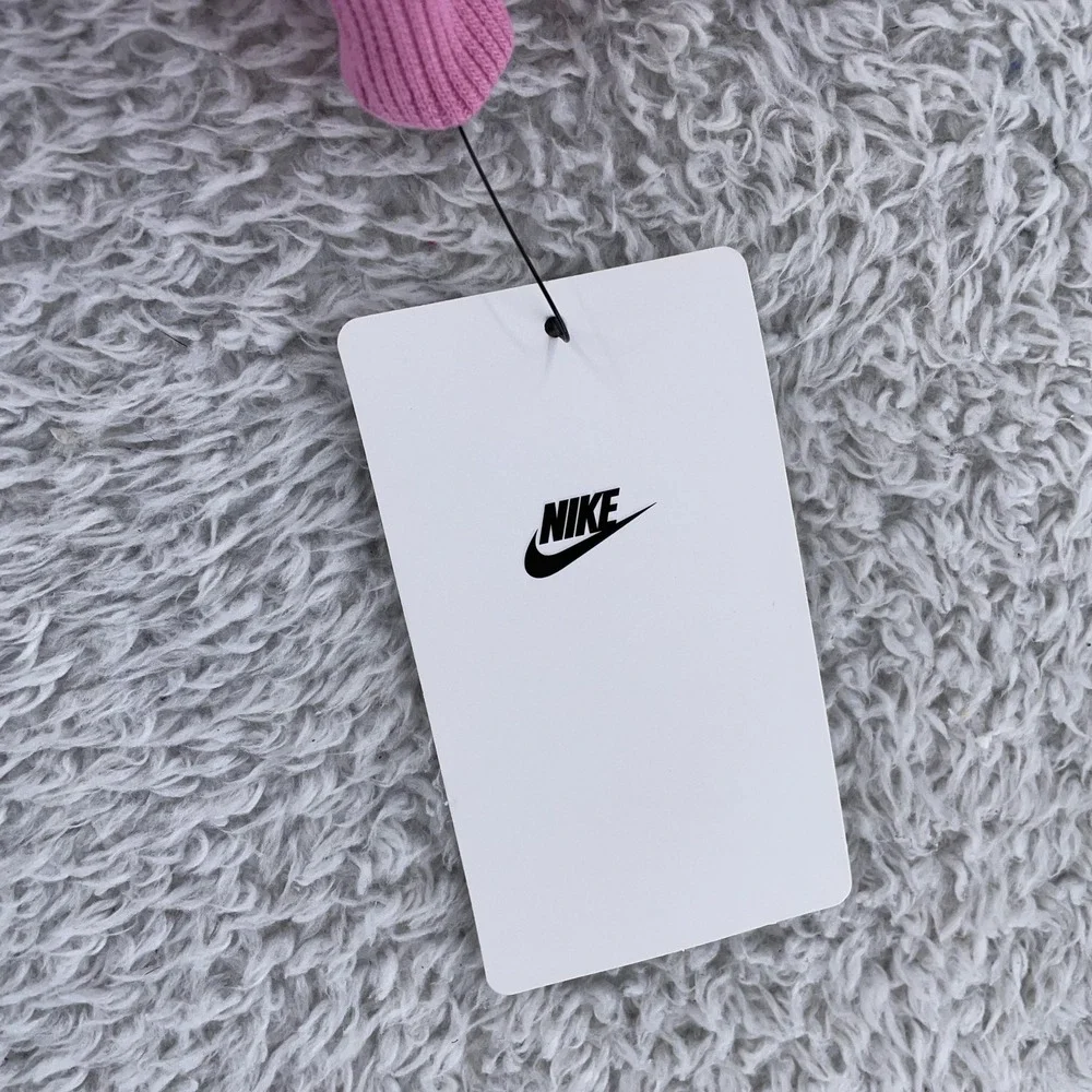 Nike Sweatshirt YOUTH‎ Girls 5-6 Magic Flamingo Pink Swoosh Embossed Crewneck